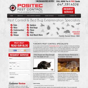 Positec-web design